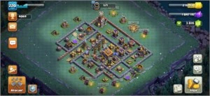 cv13 clash of clans 95% full.