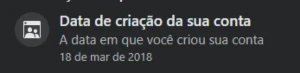 Conta Facebook - Redes Sociais