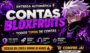 Contas blox fruits - Roblox