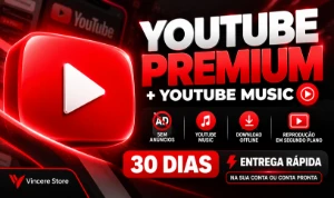 YouTube Premium + Youtube Music 30 Dias | Entrega Rápida - Assinaturas e Premium