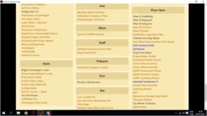 Conta AQW com rares, 11 anos de uso - Adventure Quest World