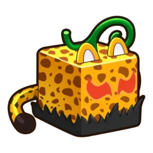 Blox Fruits, Leopard No Inventário+Conta Top