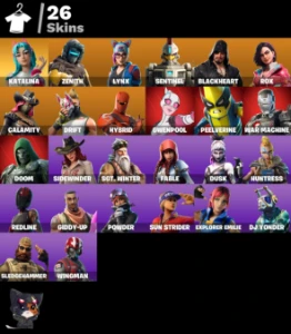 Conta De Fortnite Com 26 Skins