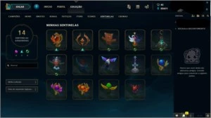 Conta LoL all champ, 32 skins, 5 paginas runas, 29 emots - League of Legends