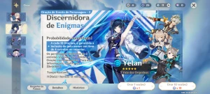 Conta GENSHIN com vários t5 limitados - Genshin Impact