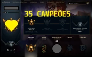 CONTA GOLD 4 LOL (BARATA) SMURF - League of Legends