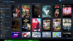 Conta steam!! Hogwarts Legacy, Euro truck, Gta 5, The crew 2
