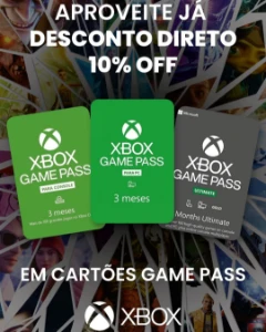 Giftcard Game Pass PC - 3 Meses - Código 25 digitos - Gift Cards