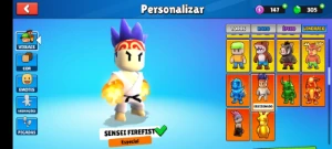 Stumble Guys com 6 skins Especiais