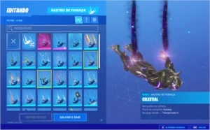 conta de fortnite 204 skins com renegade e caveirao roxo