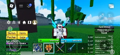Conta blox fruits super boaaa(aceito propostas) - Roblox