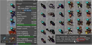< VENDO > EKzão - 365 Sword-103/98 - BELOBRA - Tibia