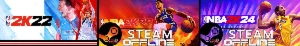 Coleção NBA 2K22/2k23/2k24 - Steam