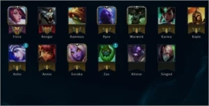 Conta Unranked lvl 30 - League of Legends LOL