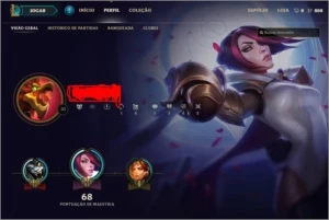 Conta Unranked lvl 30 - League of Legends LOL