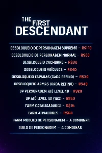 Serviço The First Descendent TFD