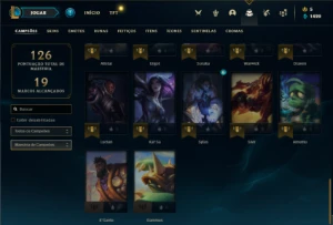 Conta bronze 2 com 42 Champs e 14 Skins (Mais de 50 Jogos) - League of Legends LOL
