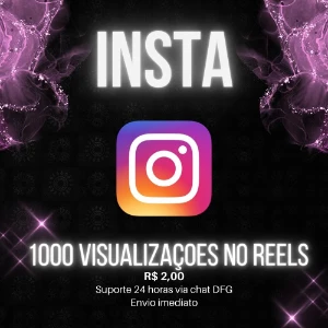 [Promoção] Visualizações Instagram | Reels & IGTV | 24h On - Social Media