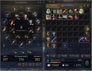 Conta Black Desert SA MAEHWA LVL 58 439 GS - Outros