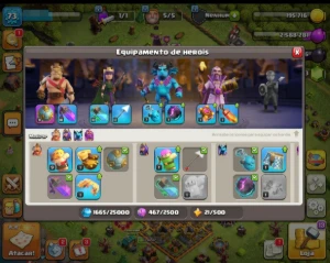 Conta Clash Of Clans Cv11 (Cv10 Full)