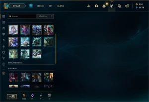 CONTA OURO 1 MMR ALTO - League of Legends LOL