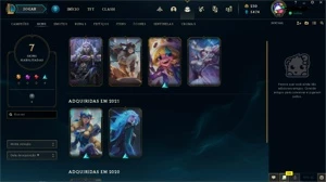 CONTA OURO 1 MMR ALTO - League of Legends LOL