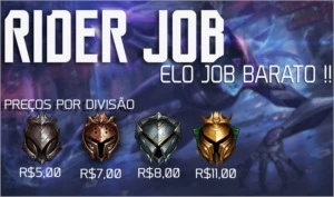 ELO JOB MAIS BARATO DO DFG! - League of Legends LOL