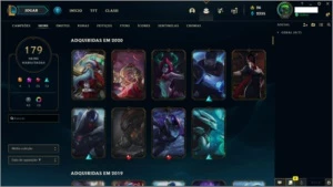 Conta de LoL "Premium" (Unico dono) - League of Legends