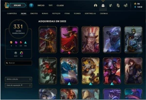 Conta de lol plat 3 main jg - League of Legends