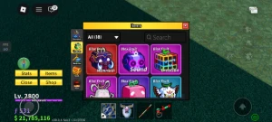Conta blox fruits(yeti quase masterizada) - Roblox
