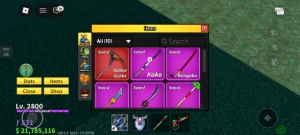 Conta blox fruits(yeti quase masterizada)