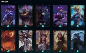 Conta League of legends: Unranked- 47 skins LOL
