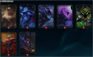 Conta League of legends: Unranked- 47 skins LOL
