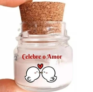 Mini Vela Aromática Brinde Dia dos Namorados 40g