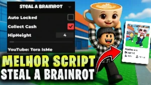 Mod Menu Script: Roube Um Brainrot - Roblox