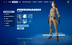 conta fortnite com salve fundador e 152 skins.