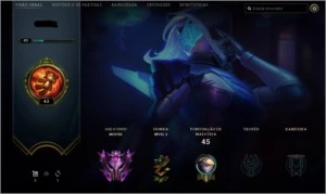 Conta mestre LOL - League of Legends