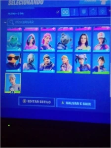 Conta fortnite Liga dos Campeões
