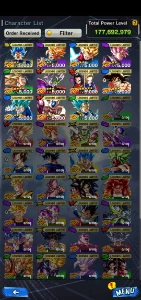 Dragon ball legends Com 33.00Cc
