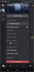 Conta Discord Aprovada Cidade Alta - Valley - Gta - DFG