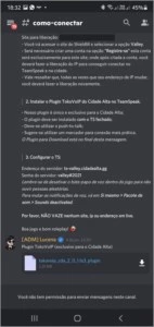 Conta Discord Aprovada Cidade Alta - Valley - GTA