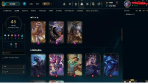 Vendo Conta Viego Skin Exaltada E Skins Prestigio Zed/Sett/K - League of Legends LOL