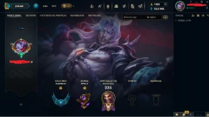 Vendo Conta Viego Skin Exaltada E Skins Prestigio Zed/Sett/K - League of Legends LOL