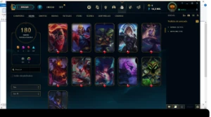 Conta League Of Legends [2014] (ótima, único dono) 180 Skins LOL