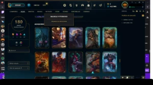 Conta League Of Legends [2014] (ótima, único dono) 180 Skins LOL