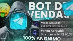 Bot de Vendas Automáticas TELEGRAM (Anônimo)