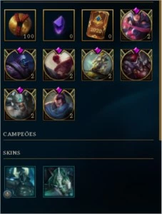 Conta lol Ouro 4 | 11 skins | honra 2 | M7 250k de riven - League of Legends