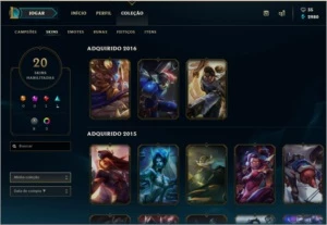 Conta de lol lvl 30 unranked - League of Legends