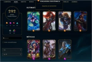 CONTA LOL  DIAMANTE 2 TFT + 292 SKINS -  MESTRE S8 S9 MMR D1 - League of Legends