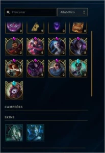CONTA LOL  DIAMANTE 2 TFT + 292 SKINS -  MESTRE S8 S9 MMR D1 - League of Legends
